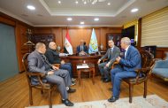 محافظ كفرالشيخ يبحث مع مستشارى النيابة الإدارية تعزيز الانضباط الإداري