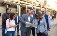 عوض تتفقد أعمال تطوير المرحلة الثانية من سوق العتبة