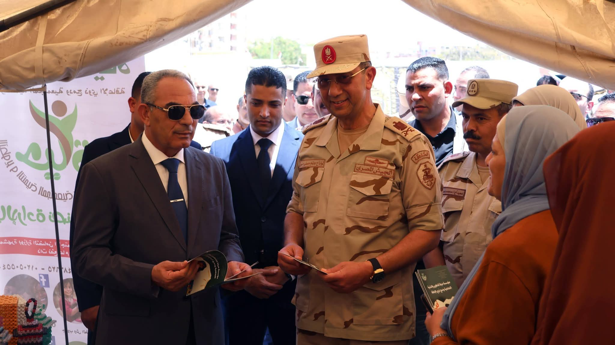 استمرار تنفيذ محافظة الإسماعيلية للتدريب العملي المشترك لمجابهة الأزمات والكوارث 