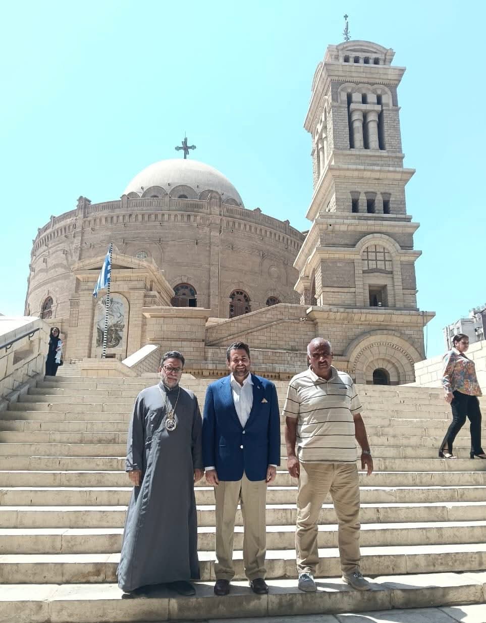 المبعوث الأمريكي لشئون السياحة يزور منطقة مجمع الأديان