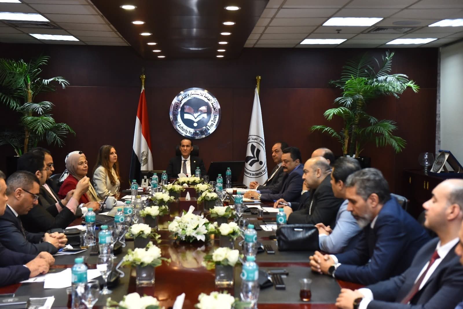 عوض يبحث خطط تطوير منظومة الجودة بالهيئة العامة للاستثمار