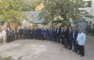 المسلماني يستقبل الشوربجي في مقر القناة الخامسة بالإسكندرية