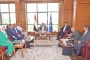 المسلماني يستقبل الشوربجي في مقر القناة الخامسة بالإسكندرية