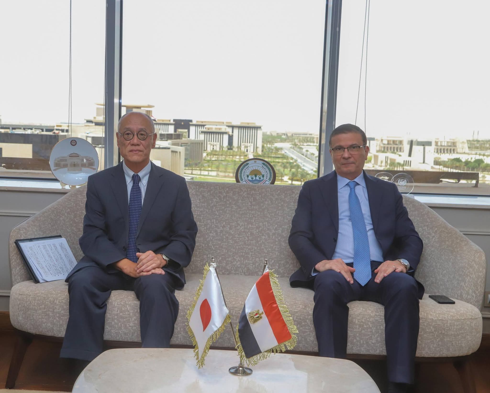 وزير الزراعة يبحث سبل التعاون المشترك ونفاذ المنتجات المصرية للأسواق الآسيوية مع اليابان