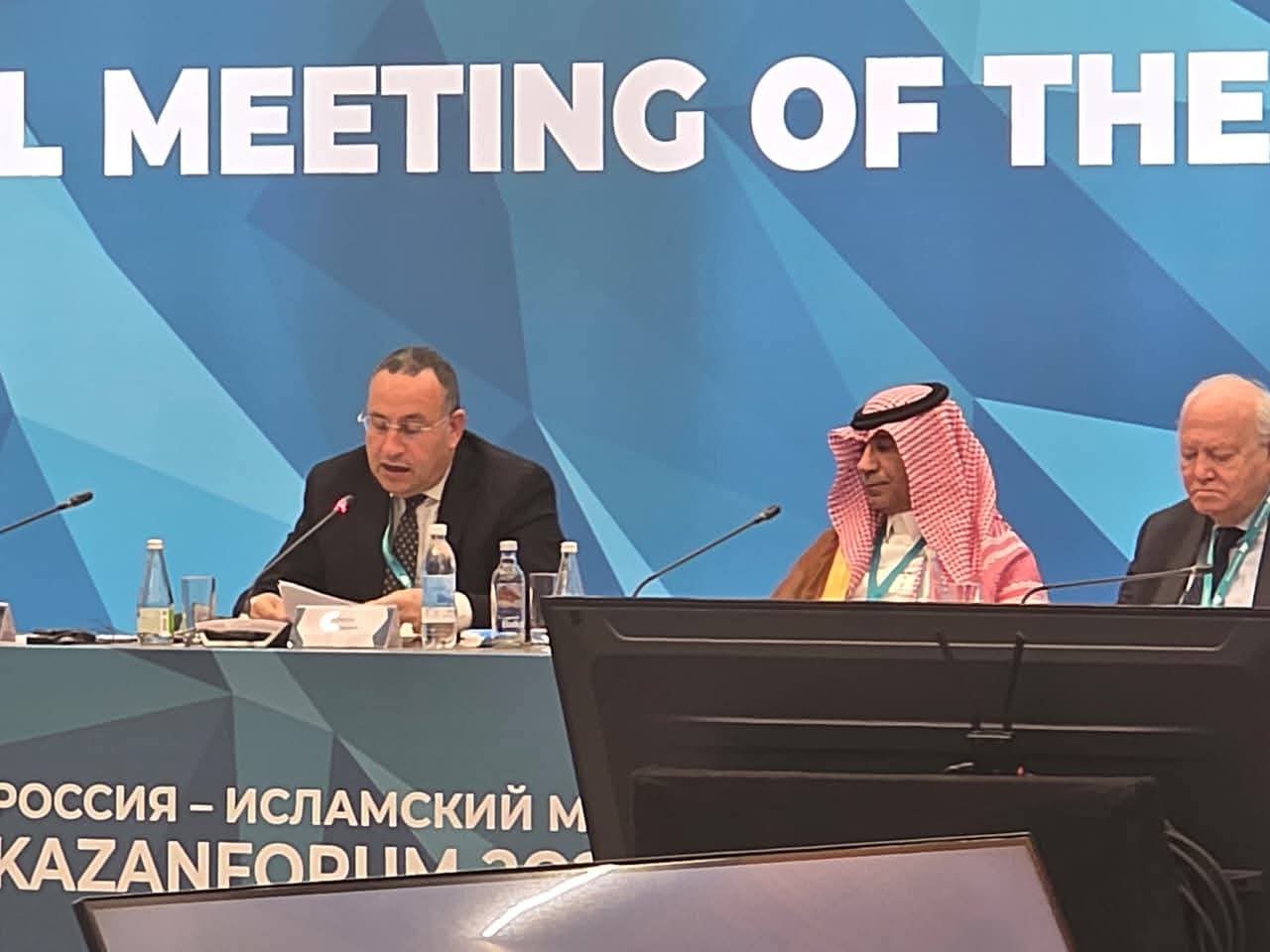 قنصوة يشارك في اجتماع مجموعة الرؤية الاستراتيجية «روسيا – العالم الإسلامي» بكازان
