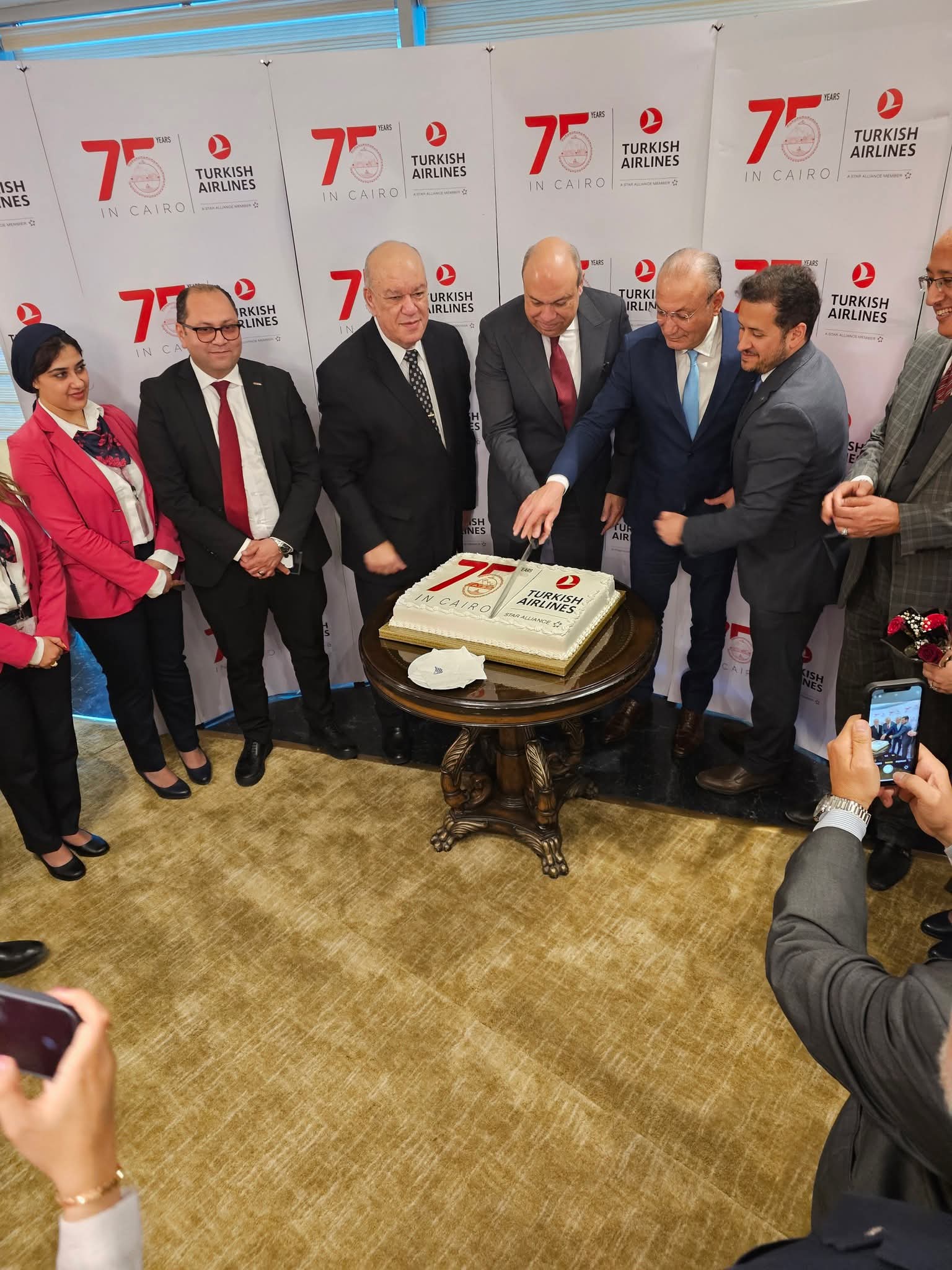 الخطوط الجوية التركية تحتفل بمرور 75 عامًا على انطلاق رحلاتها من القاهرة