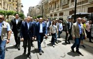 مدبولي يتفقد مشروع تحسين الصورة البصرية للميادين والشوارع الرئيسية بمنطقة 