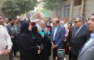 محافظ المنيا يضع حجر أساس المرحلة الثانية من مشروع مساكن بديل الإيواء بالسلخانة بحي جنوب مدينة المنيا