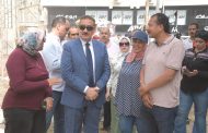 محافظ بورسعيد يتفقد أعمال التطوير الشامل بالمنطقة الثالثة بحي المناخ