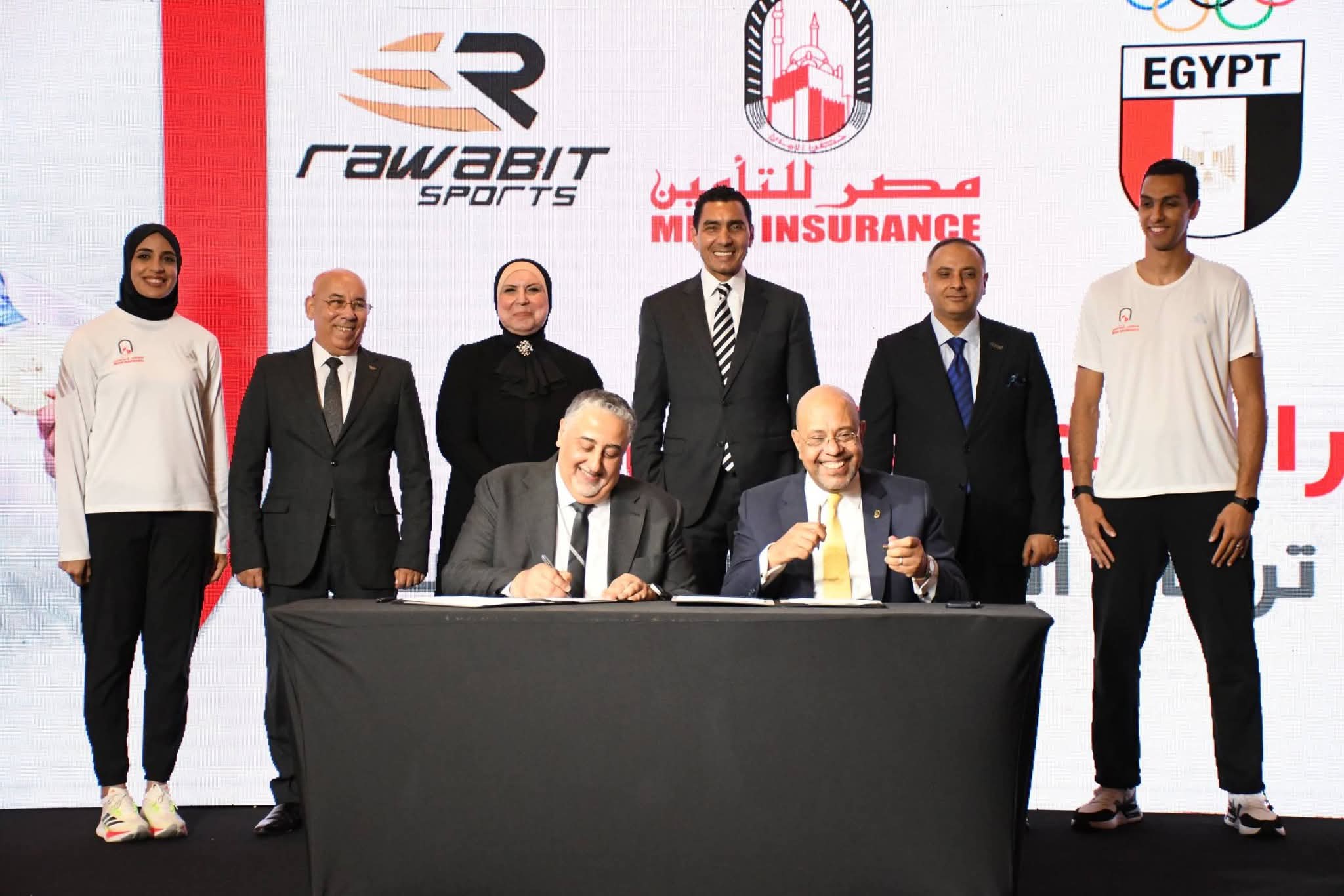 وزير الرياضة يشهد المؤتمر الصحفي للإعلان عن رعاية سيف عيسى وفريال أشرف