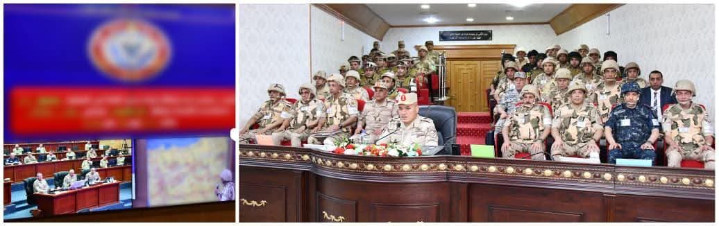 وزير الدفاع يشهد تنفيذ المرحلة الرئيسية لمشروع مراكز القيادة التعبوى صمود-4