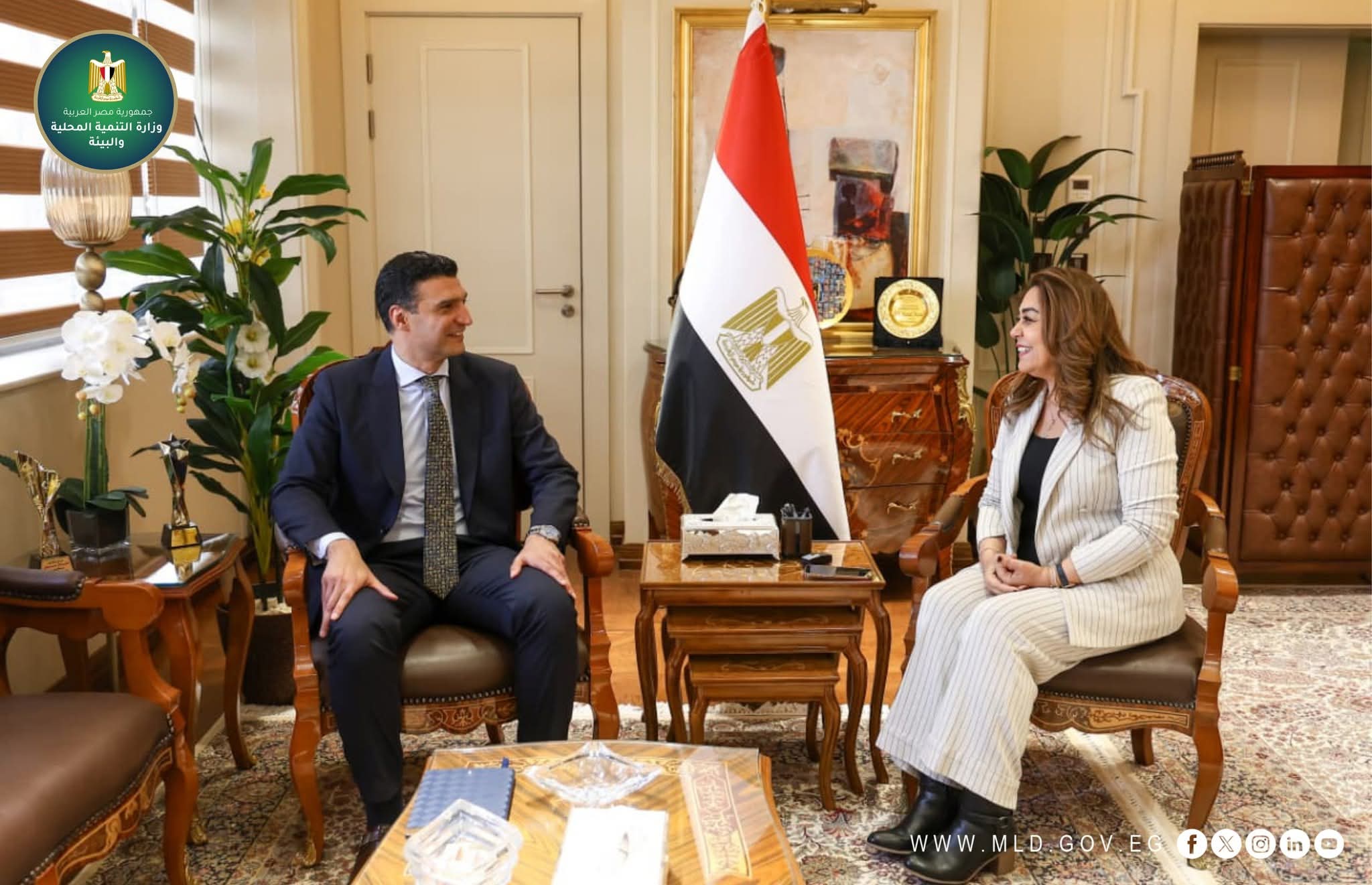 وزيرا التنمية والبيئة والصناعة يطلقان المنظومة الإلكترونية لسجل البيانات البيئية للقطاع الصناعي