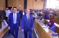 النعماني يتفقد اعمال أمتحانات كليات التمريض والهندسة والزراعة بمقر جامعة سوهاج الجديد