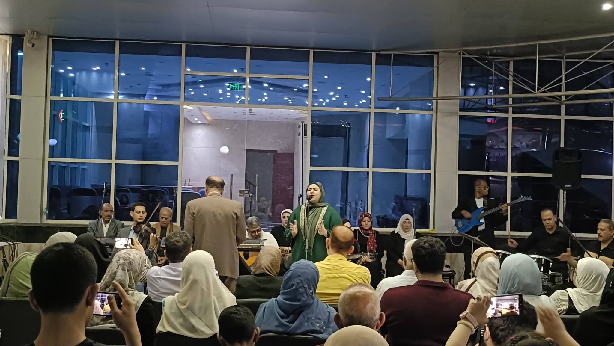 فرقة المنوفية للموسيقى العربية تحيي أمسية فنية احتفالا بعيد الأضحى