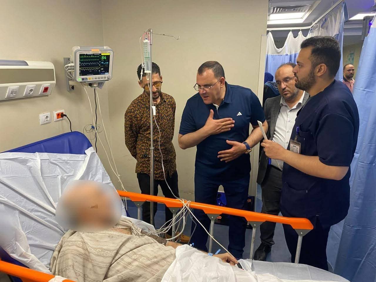 استمرار مرور قيادات هيئة الرعاية الصحية على المنشآت الطبية بمحافظات التأمين الصحي الشامل