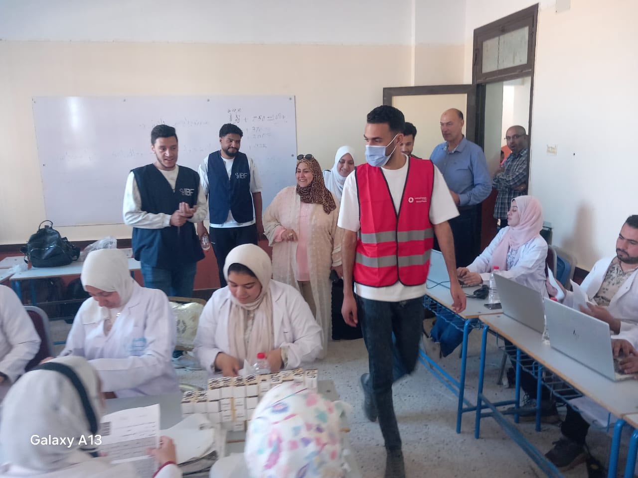 تعليم السويس تنظم قافلة طبية مجانية بمدرسة يوسف السباعي