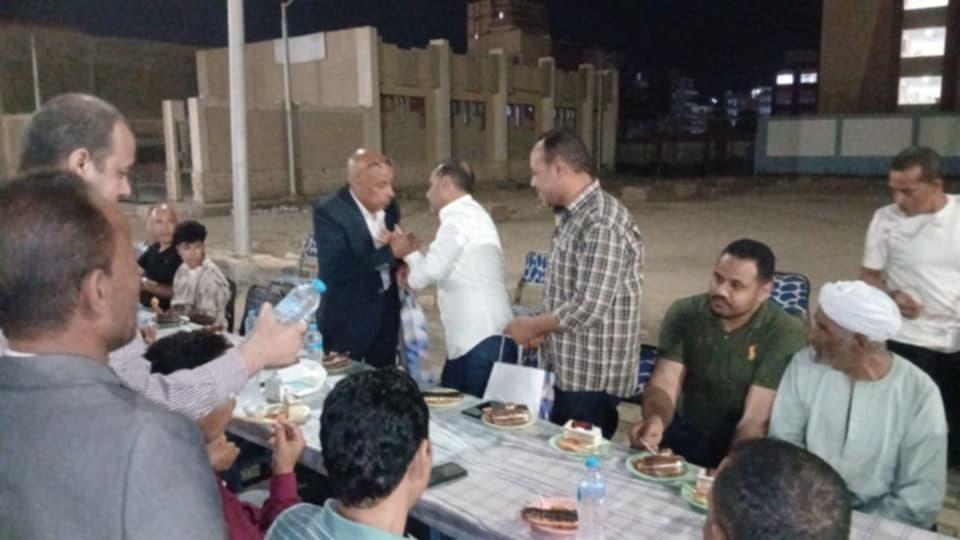شباب العميد سامح فؤاد في السويس يكرم 