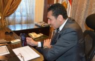 جوهر يُجري اتصالاً هاتفياً باللاعبة جنا الجندي بعد تتويجها ببرونزية كأس العالم للخماسي الحديث ببلغاريا