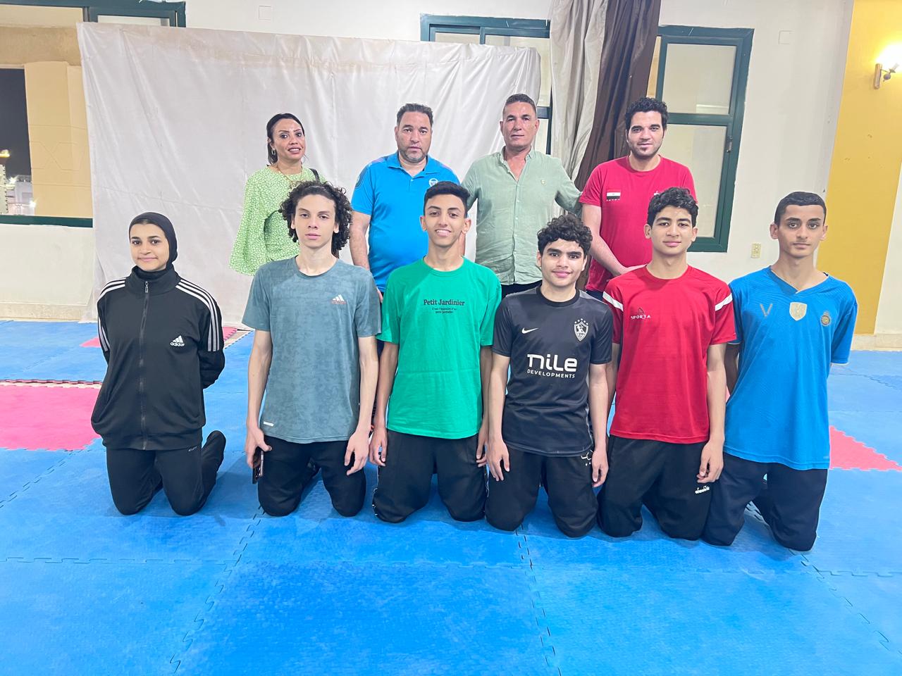 جوهر يهنئ 6 من أبناء مركز التنمية الشبابية بالتجمع الأول لتمثيل منتخب مصر في بطولة البحر المتوسط للكاراتيه