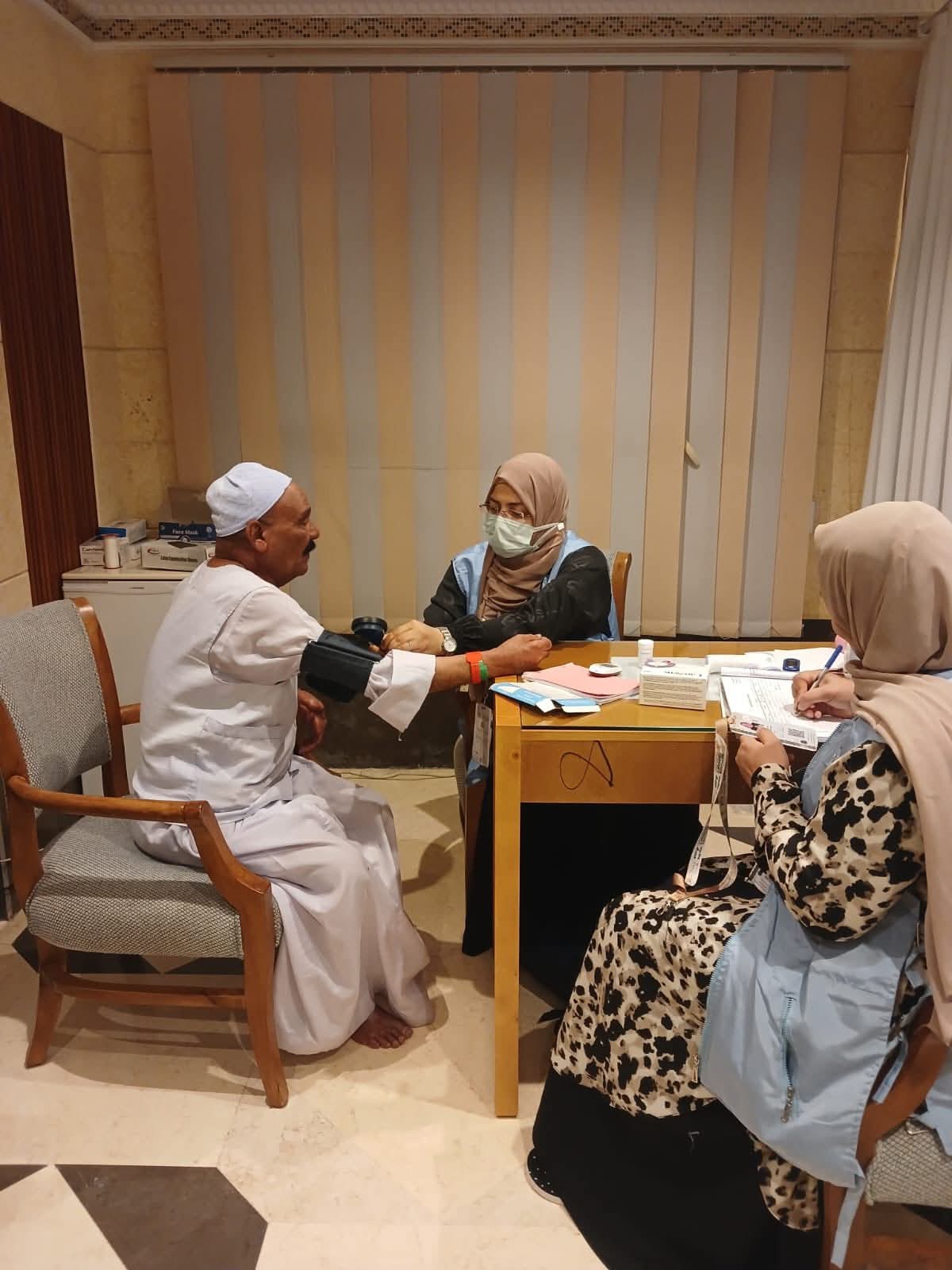 16479 خدمة طبية للحجاج المصريين بالأراضى المقدسة