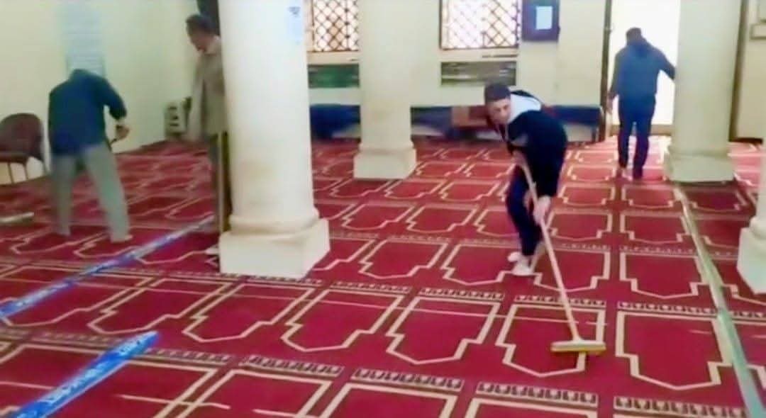 أوقاف كفر الشيخ تنفذ حملة موسعة لتجهيز وتعقيم المساجد استعدادًا لعيد الأضحى المبارك