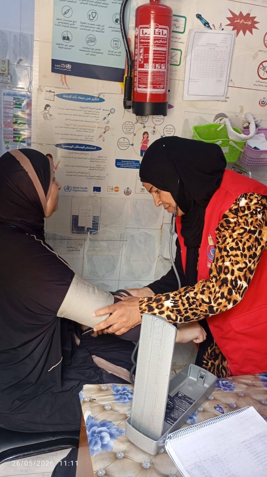صحة السويس : تنفيذ قوافل المبادرات الرئاسية للأمراض المزمنة بمستشفى العبور