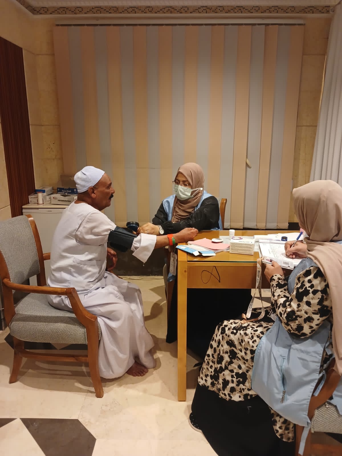 22.4 ألف خدمة طبية للحجاج المصريين بالأراضى المقدسة