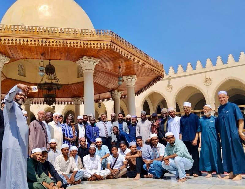 أكاديمية الأزهر العالمية.. تنظم زيارة ميدانية للدعاة الوافدين إلى المواقع الأثرية بمنطقة 