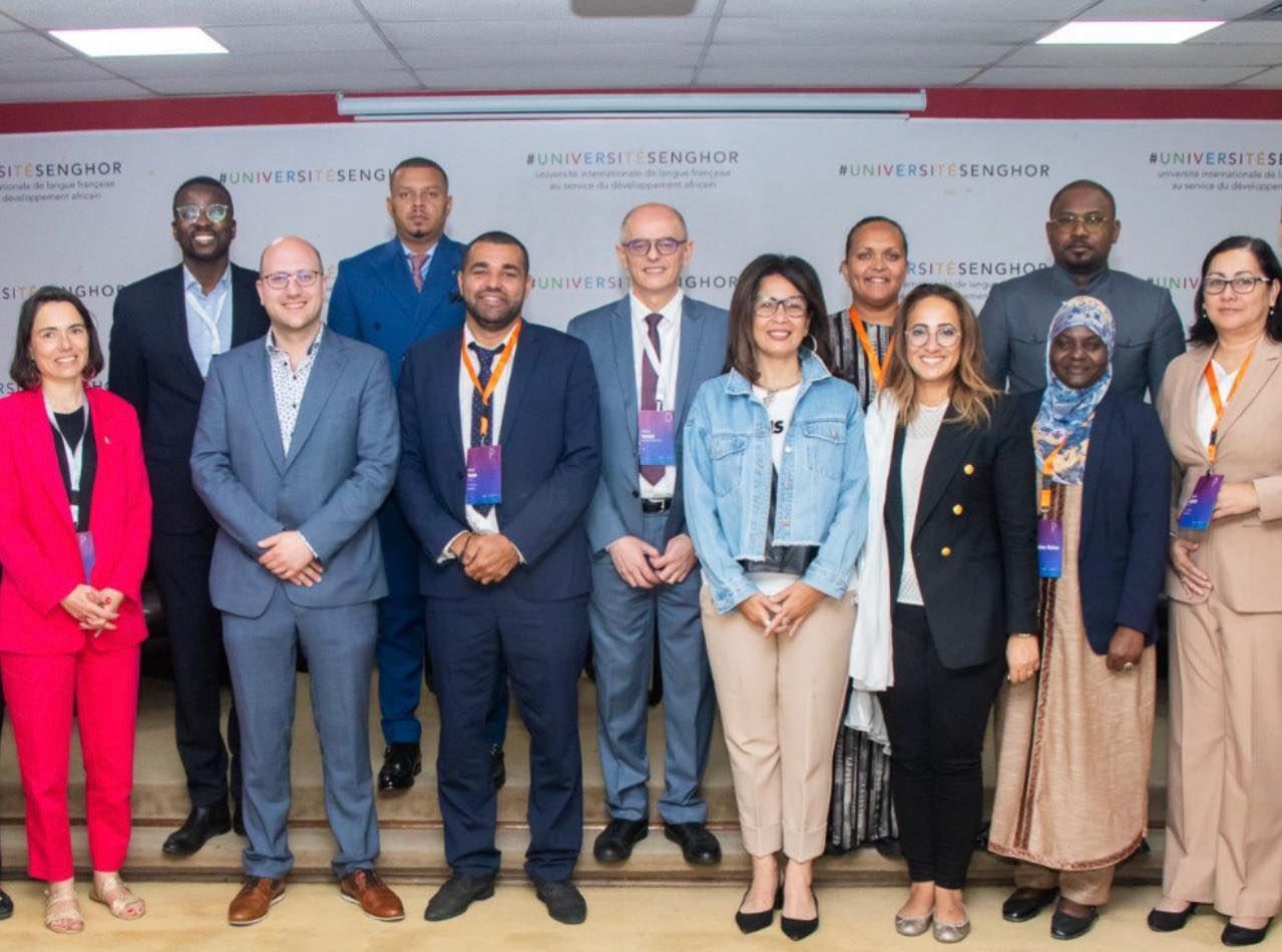 زكى تشارك في حفل افتتاح المقر الجديد لجامعة سنجور الدولية بمدينة برج العرب
