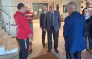 عصمت يتفقد مبنى هيئة المحطات المائية 