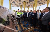 وزير النقل يشهد التشغيل التجريبي لميناء دندرة النهري بقنا