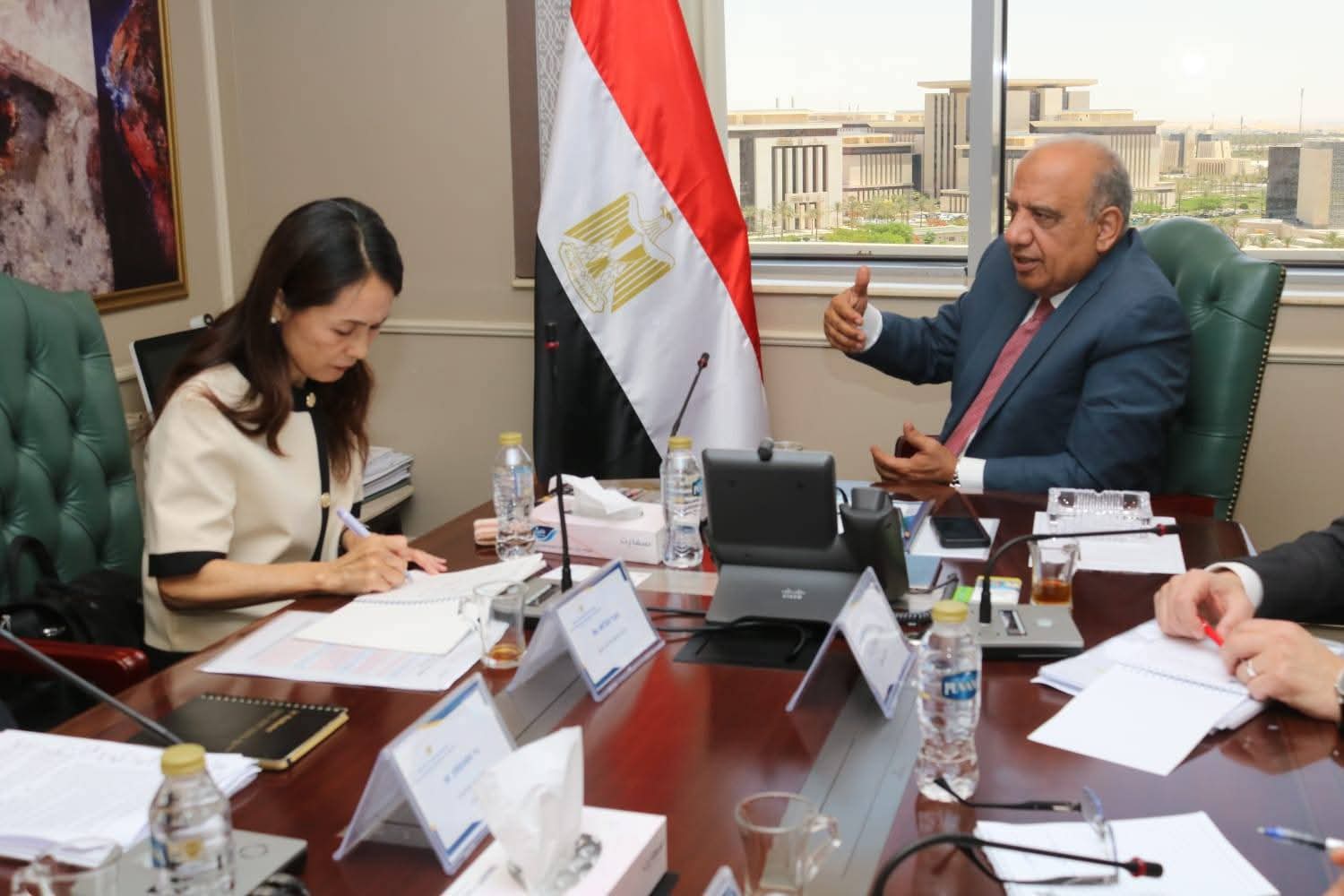 عصمت: نعمل مع الوكالة اليابانية على تحديث الشبكة وتنويع مصادر الطاقة