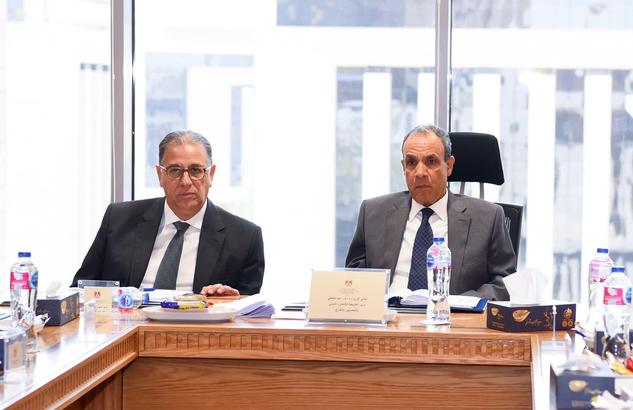 وزير الخارجية يشارك في الاختبار الشفوي للمتقدمين لمسابقة التعيين