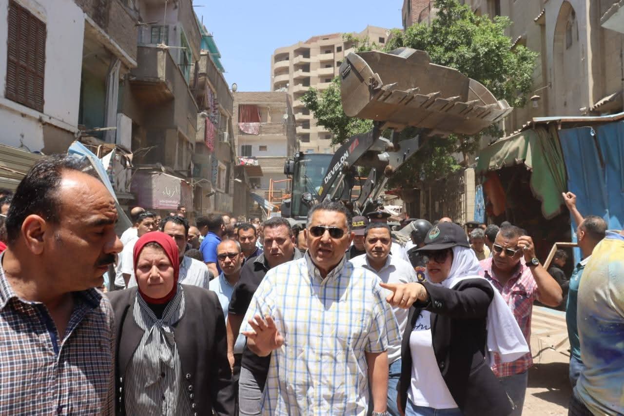 محافظ القليوبية يقود حملة حاسمة لإنهاء عشوائية سوق بهتيم ويوجه ببدء التطوير الفوري