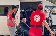 الهلال الأحمر المصري يستقبل الدفعة 49 من المصابين الفلسطينيين
