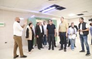 وزير الصحة يتفقد مشروع مستشفى أبو قرقاص الجديد ومستشفى دير مواس التخصصي
