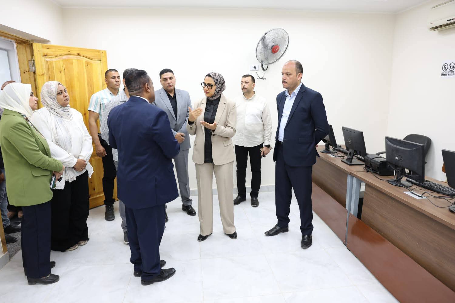 محافظ الوادي الجديد تتفقد جاهزية 