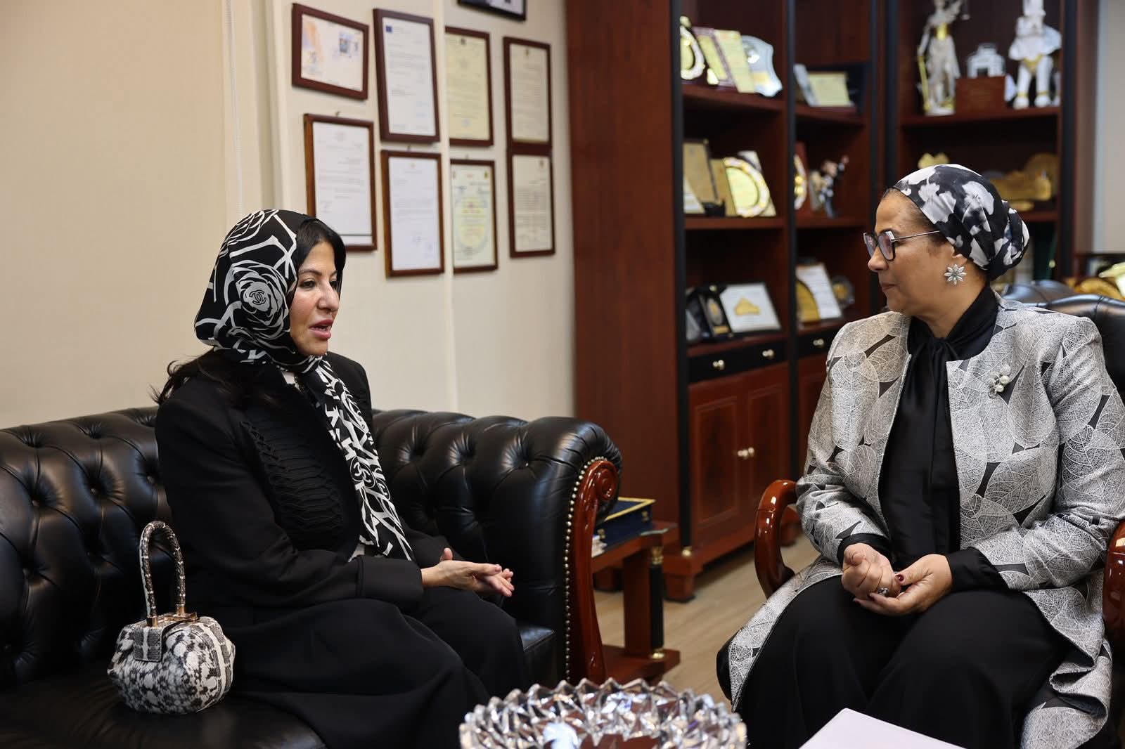 عمار تستقبل المديرة التنفيذية لمنظمة تنمية المرأة التابعة لمنظمة التعاون الإسلامي