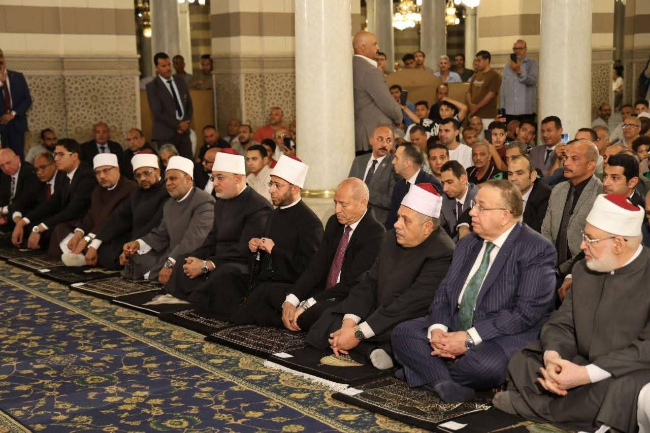 الأوقاف تقيم احتفال الدولة الرسمي بالعام الهجري الجديد بمسجد السيدة زينب