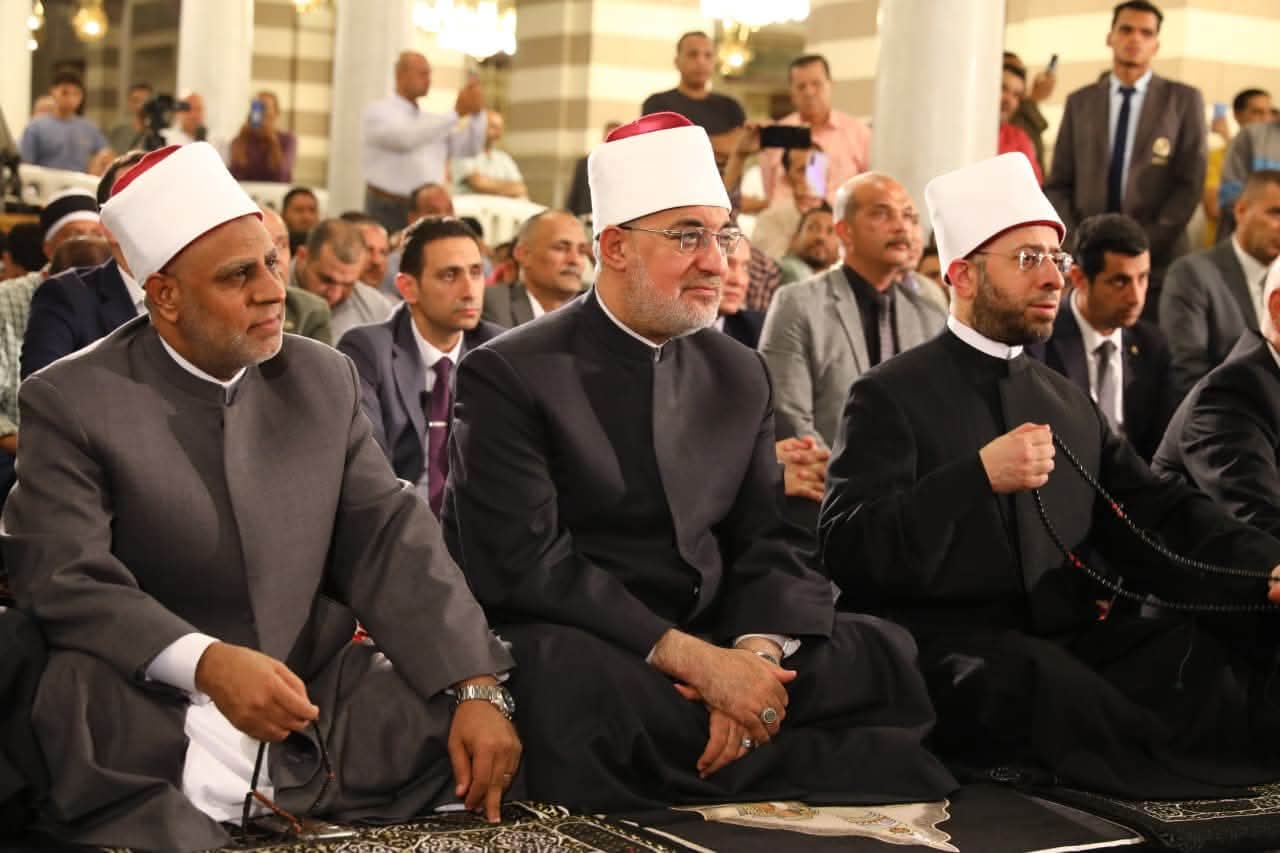 مفتي الجمهورية يشهد احتفال وزارة الأوقاف بالعام الهجري الجديد