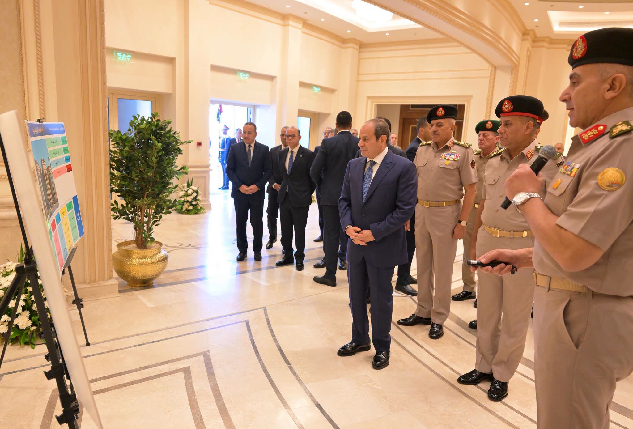 الرئيس السيسي يشهد تخريج دفعة “الإمام حسن العطار” من أئمة الأوقاف بالأكاديمية العسكرية