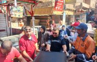 رئيس مدينة شبرا الخيمة تقود حملة مكبرة لإزالة الإشغالات والتعديات بسوق ترعة الشابوري القديم بحي شرق