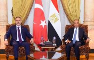 وزير الخارجية يلتقى نظيره التركي على هامش اجتماع الأطراف الاقليمية الأربعة بالقاهرة