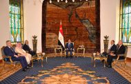 الرئيس السيسي يستقبل وزراء خارجية 
