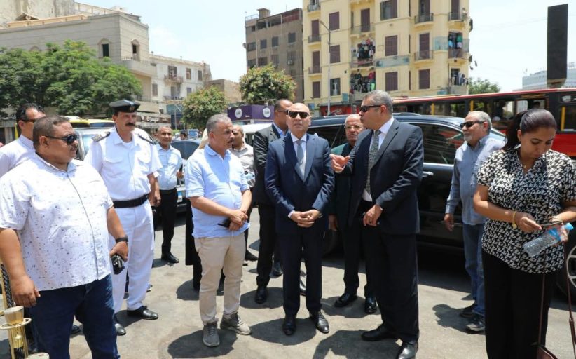 محافظ القاهرة يتفقد أحياء المنطقة الشمالية