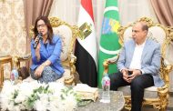 محافظ المنيا يستقبل وزيرة الثقافة ورئيس الهيئة العامة لقصور الثقافة