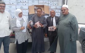 الأوقاف تواصل دعم الأسر الأولى بالرعاية.. 9 أطنان من لحوم صكوك الأضاحي تصل إلى الفيوم والشرقية وبورسعيد والسويس