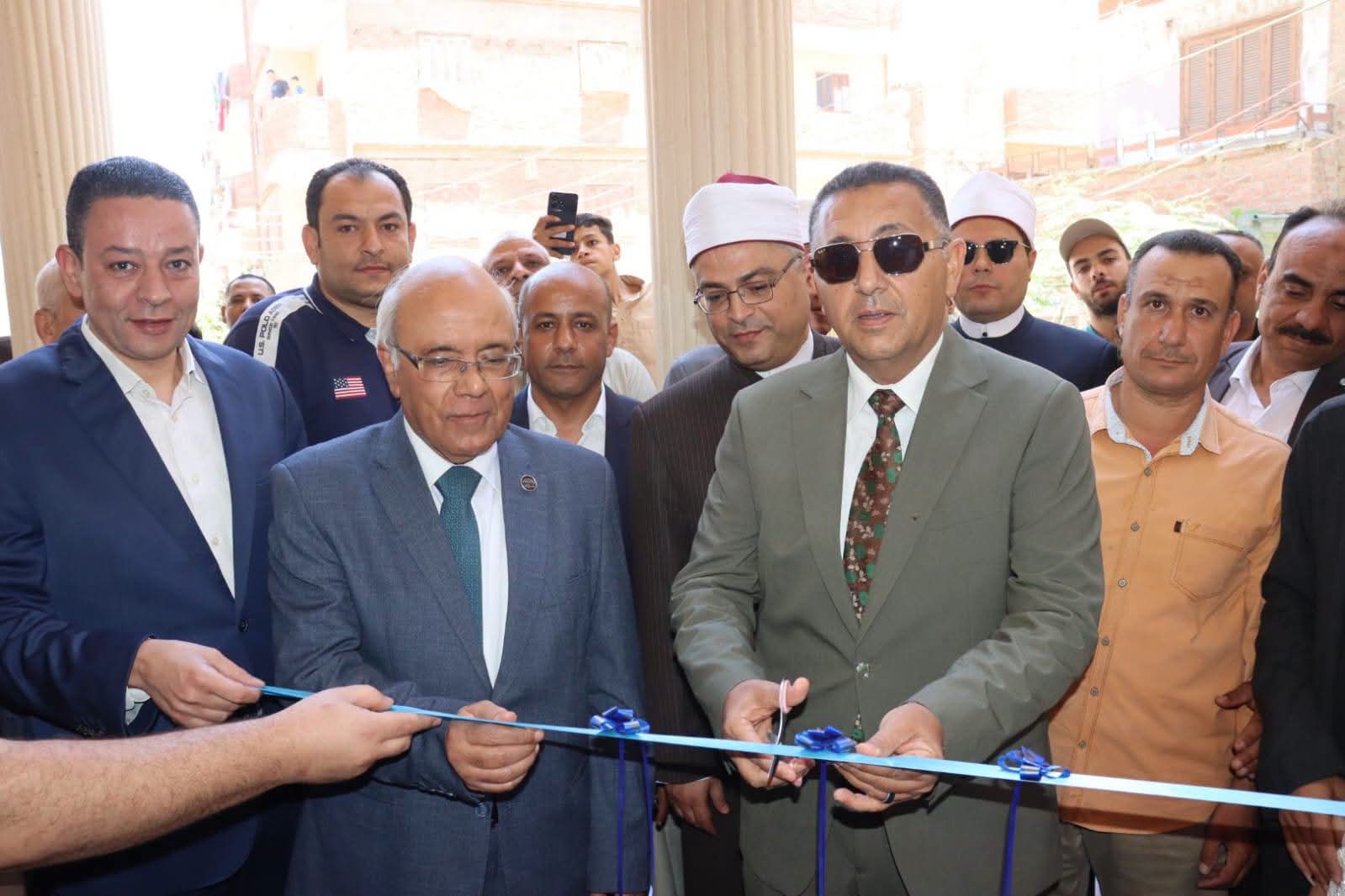 محافظ القليوبية يفتتح مسجد ياسين الجبل بقرية ميت كنانة