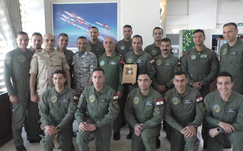 إنطلاق فعاليات التدريب الجوى المشترك المصرى التركى 