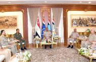 وزير الدفاع يلتقي نائب القائد العام للجيش الوطني الليبي ورئيس الأركان العامة للجيش الوطني الليبي